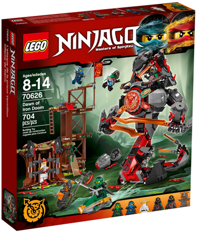 LEGO Set-Dawn of Iron Doom-Ninjago-70626-1-Creative Brick Builders